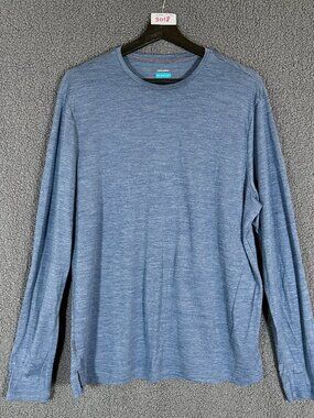 Icebreaker Cool Lite Merino Wool Blend Long Sleeve Base Layer Shirt - Men's XL